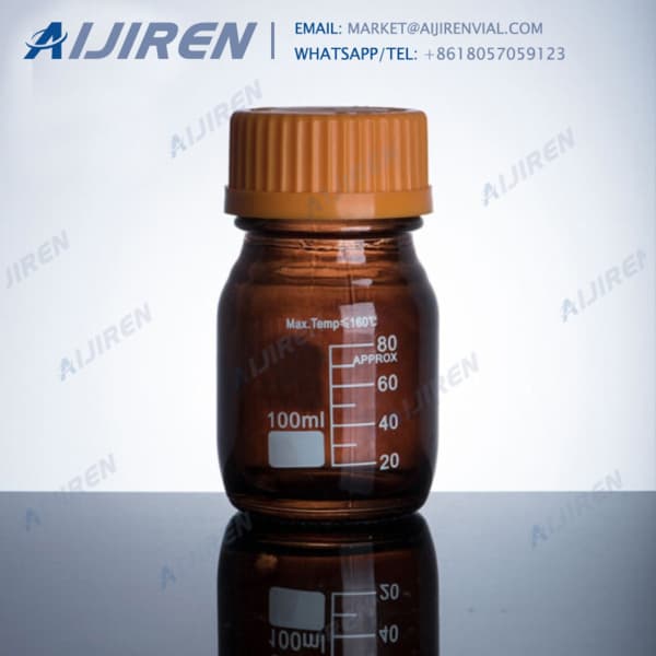 Storage Container Translucent amber reagent bottle